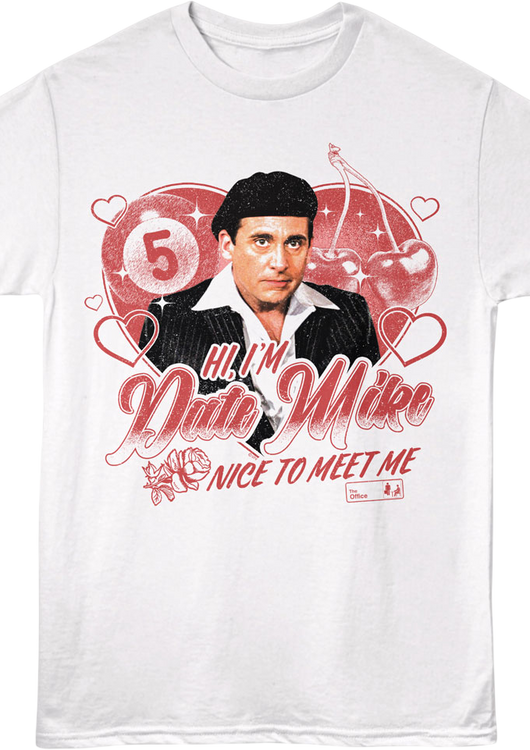 Date Mike Hearts The Office T-Shirt - main product image