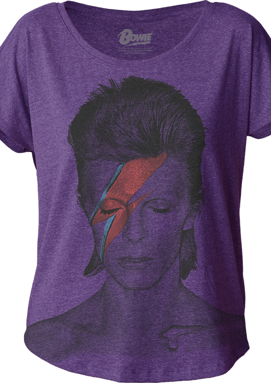 Ladies David Bowie Dolman Shirt - main product image