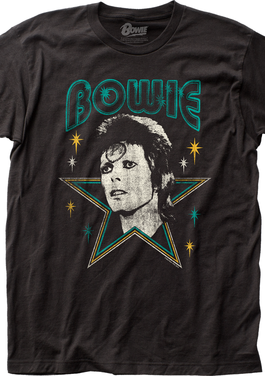 David Bowie Stars T-Shirt - main product image