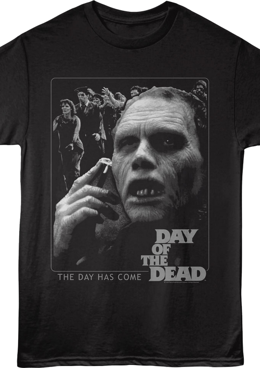 Zombie Attack The Day Has Come Day Of The Dead T-Shirt - main product image
