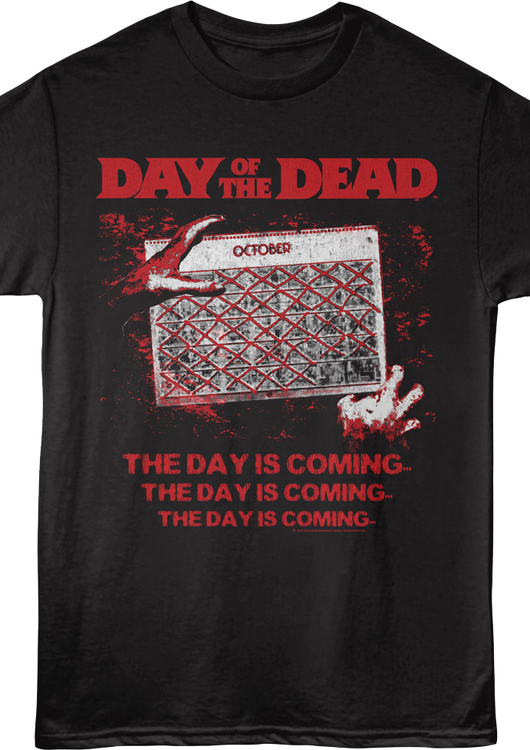 Calendar Day Of The Dead T-Shirt - main product image