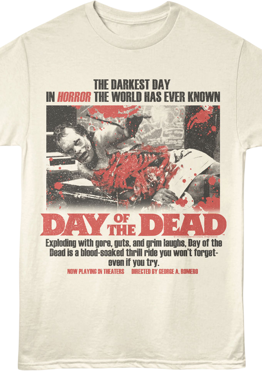 Exploding With Gore Day Of The Dead T-Shirt - main product image