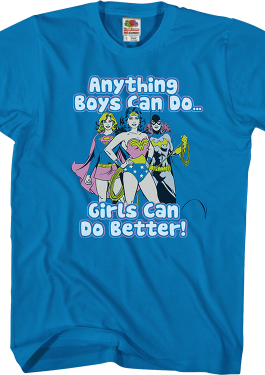 DC Comics Girls Can Do Better T-Shirt - main product image
