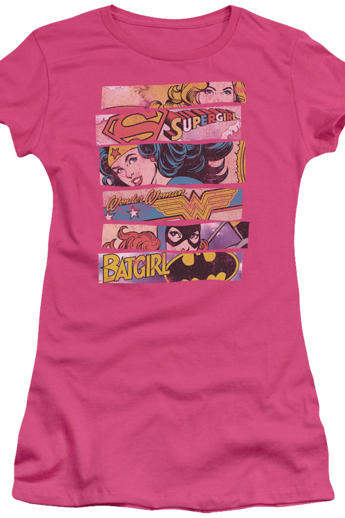 Ladies DC Comics Super Heroines T-Shirtmain product image