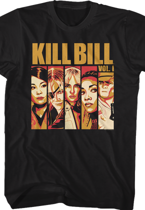 Deadly Viper Assassination Squad Kill Bill Vol. 1 T-Shirt