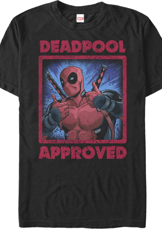Deadpool Approved Marvel Comics T-Shirt - main product image