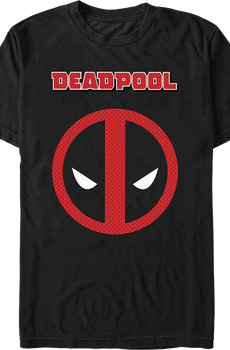 Deadpool Faux Jersey Logo Marvel Comics T-Shirt