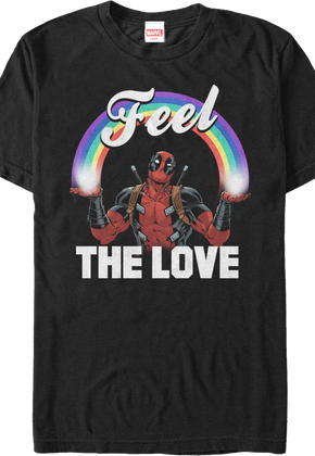 Deadpool Feel The Love Marvel Comics T-Shirt