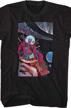 Deadpool In Space Marvel Comics T-Shirt
