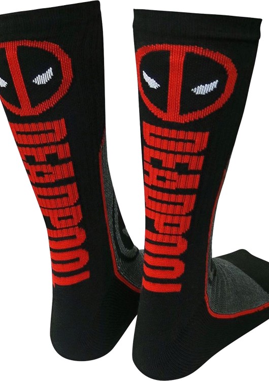 Deadpool Logo Marvel Comics Socks - main product image
