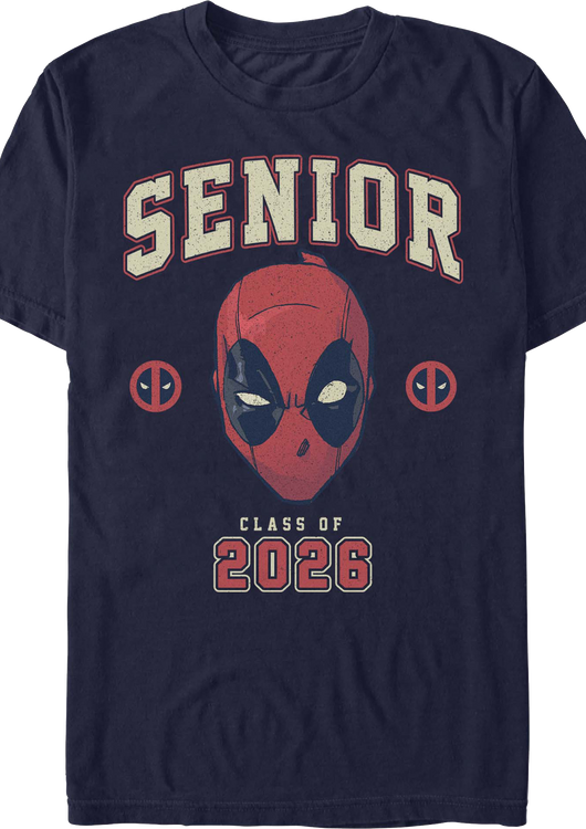 Deadpool Senior Class Of 2026 Marvel Comics T-Shirt - main product image
