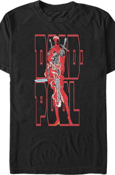 Deadpool Smoking Gun Marvel Comics T-Shirt
