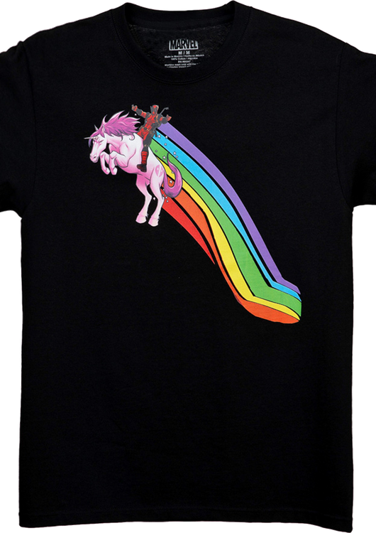 Deadpool Unicorn Marvel Comics T-Shirt - main product image