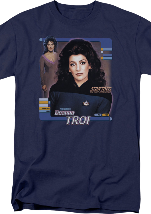 Deanna Troi Star Trek The Next Generation T-Shirt - main product image