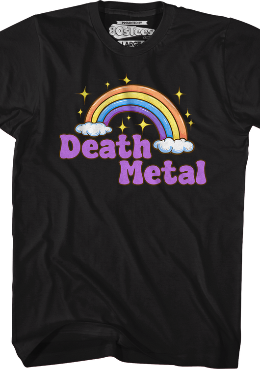Death Metal Rainbow T-Shirt - main product image