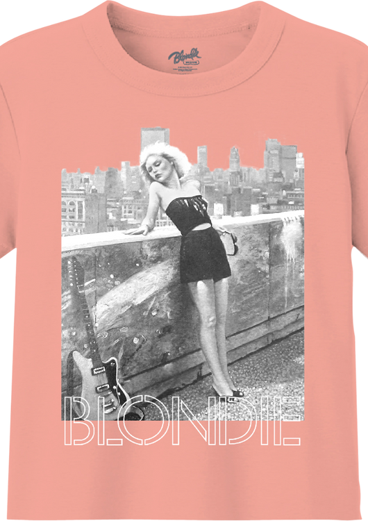 Debbie Harry Cityscape Blondie Crop Top - main product image