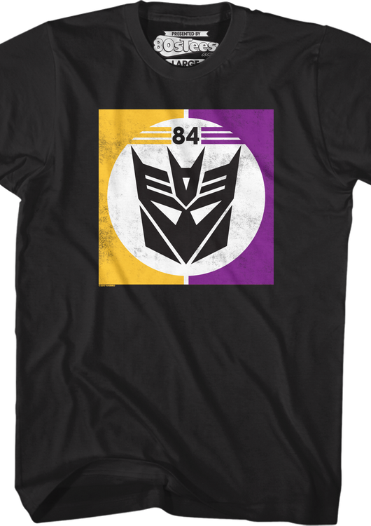 Decepticon 84 Transformers T-Shirt - main product image