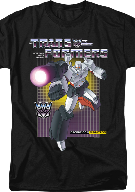 Decepticon Megatron Transformers T-Shirt - main product image