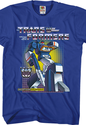 Decepticon Soundwave Transformers T-Shirt