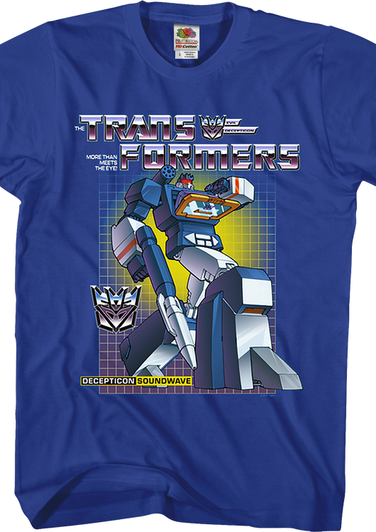 Decepticon Soundwave Transformers T-Shirt - main product image