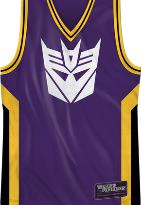 Decepticon Transformers Basketball Jersey