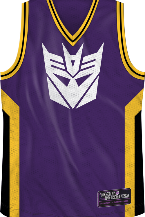 Decepticon Transformers Basketball Jerseymain product image