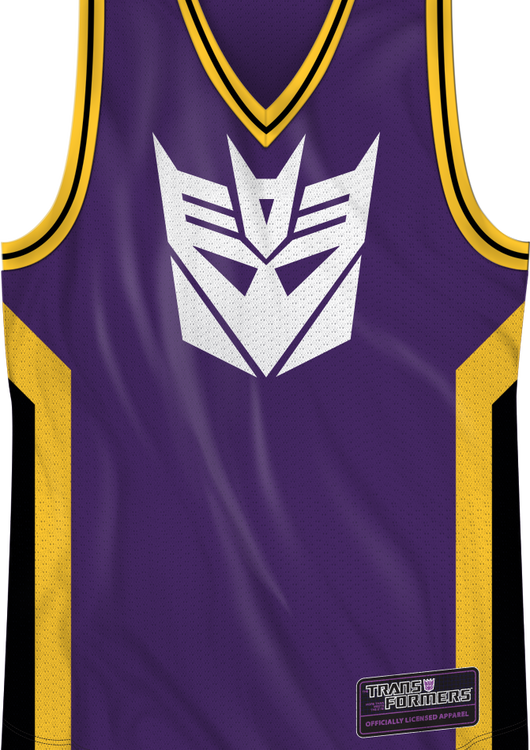 Decepticon Transformers Basketball Jersey - main product image