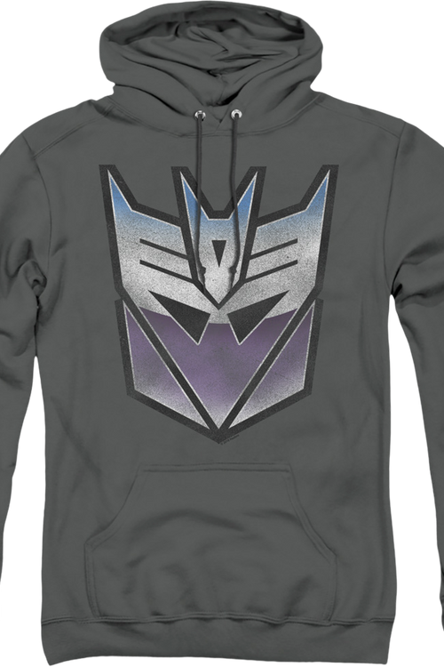 Decepticon Vintage Logo Transformers Hoodiemain product image