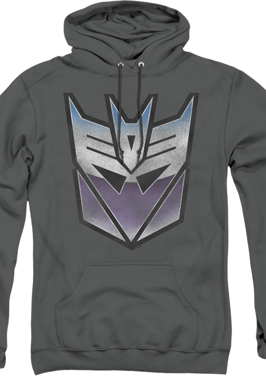 Decepticon Vintage Logo Transformers Hoodie - main product image