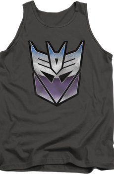 Decepticon Vintage Logo Transformers Tank Top