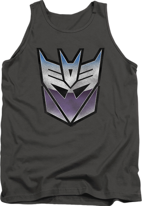 Decepticon Vintage Logo Transformers Tank Top