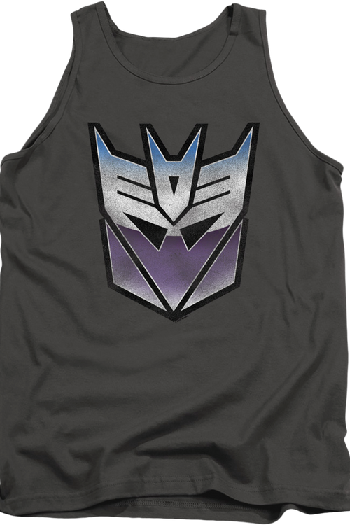 Decepticon Vintage Logo Transformers Tank Top - main product image