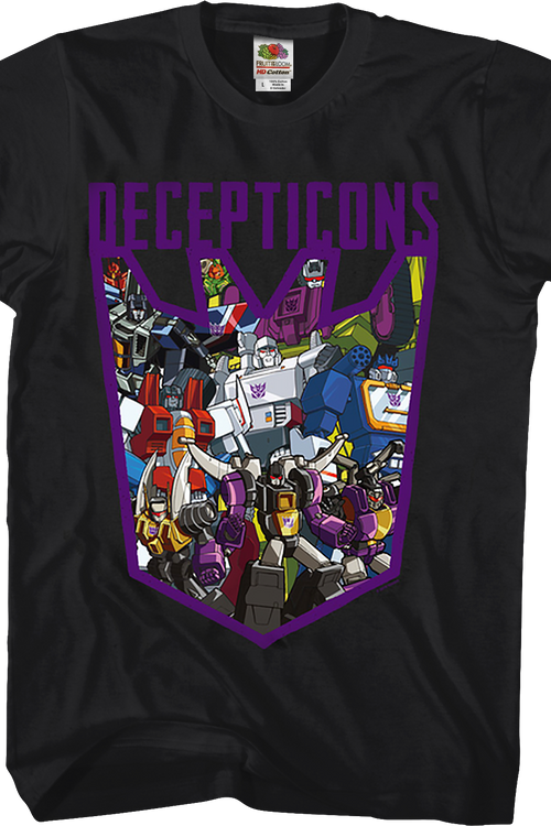 Decepticons Collage Transformers T-Shirtmain product image