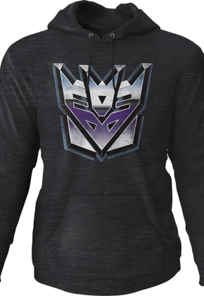 Decepticons Logo Transformers Pullover Hoodie