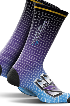 Decepticons Logo Transformers Socks