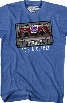 Decepticons Piracy Transformers T-Shirt