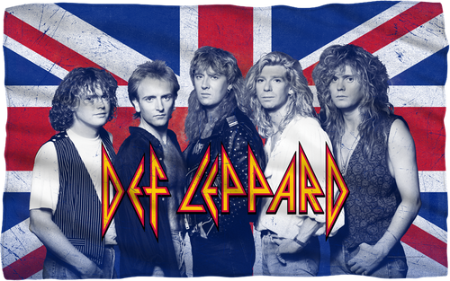 Def Leppard 36 x 58 Fleece Blanketmain product image