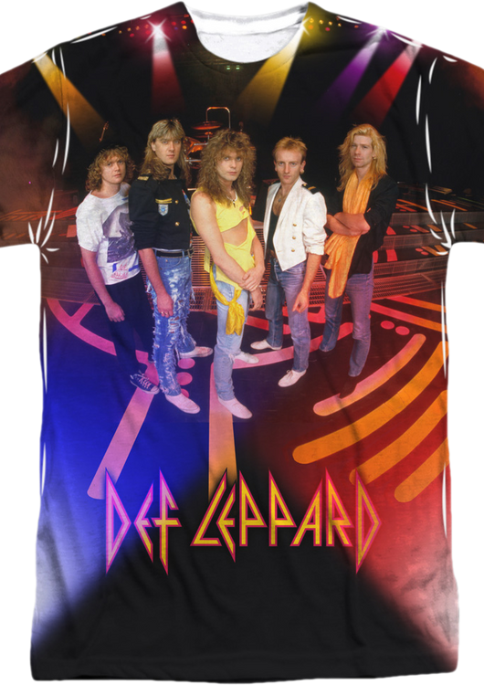 Def Leppard Group Sublimation Shirt - main product image