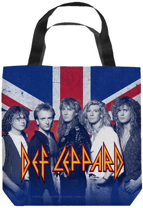 Def Leppard Tote Bag