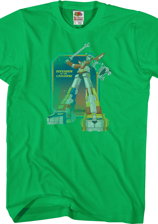 Defender of the Universe Voltron T-Shirt - main product image
