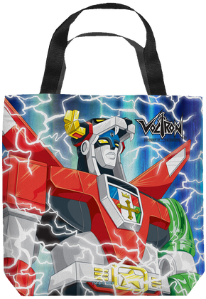 Defender of the Universe Voltron Tote Bag