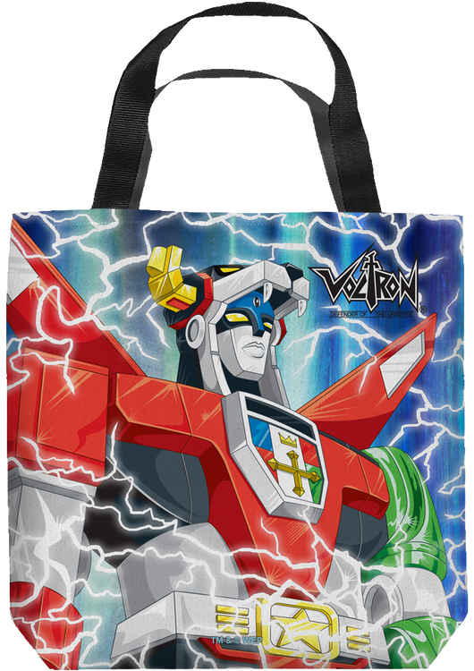 Defender of the Universe Voltron Tote Bag - main product image