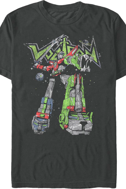 Vintage Mighty Robot Voltron T-Shirtmain product image