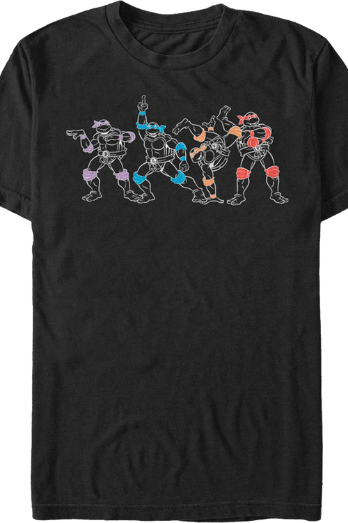 Defining Colors Teenage Mutant Ninja Turtles T-Shirtmain product image