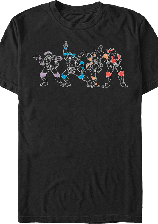 Defining Colors Teenage Mutant Ninja Turtles T-Shirt - main product image