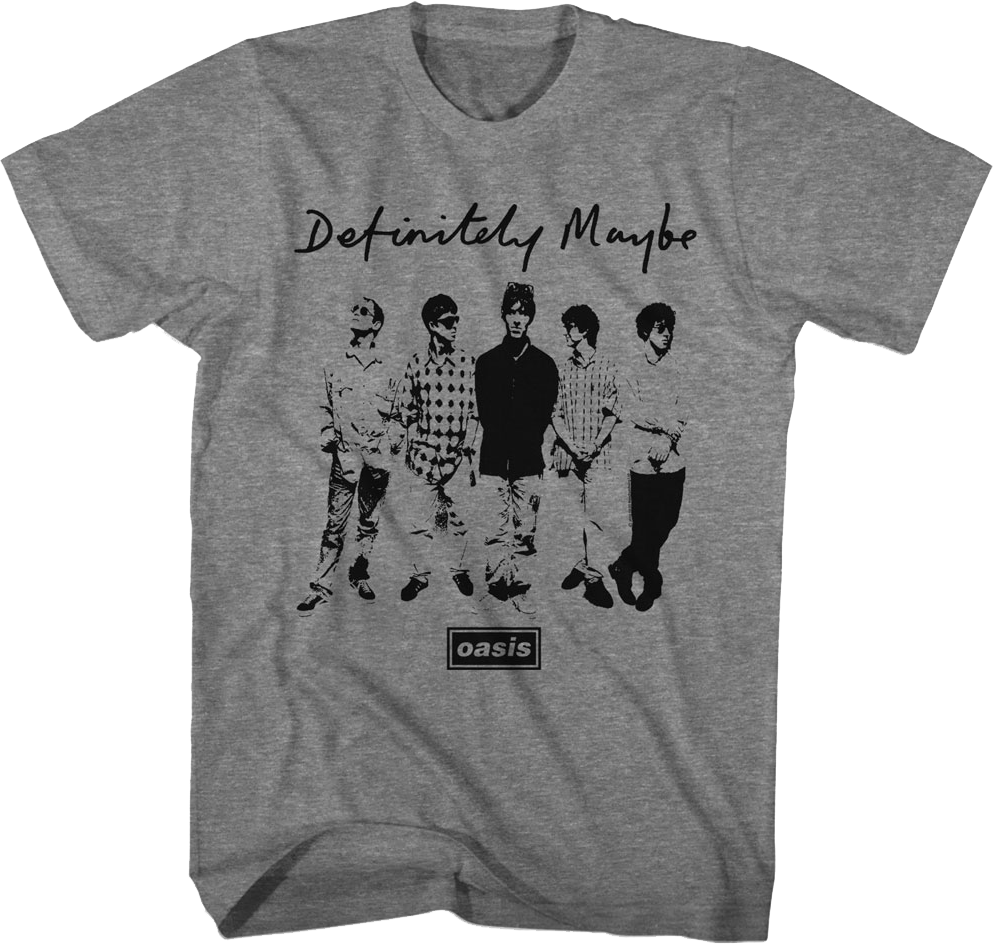 Definitely Maybe Photo Oasis TShirt