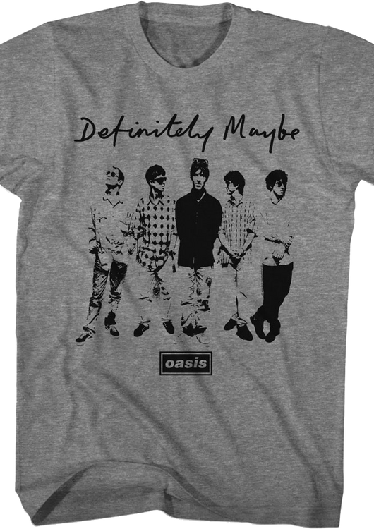 Definitely Maybe Photo Oasis T-Shirt - main product image
