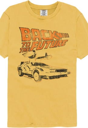 DeLorean Back To The Future Comfort Colors Brand T-Shirt