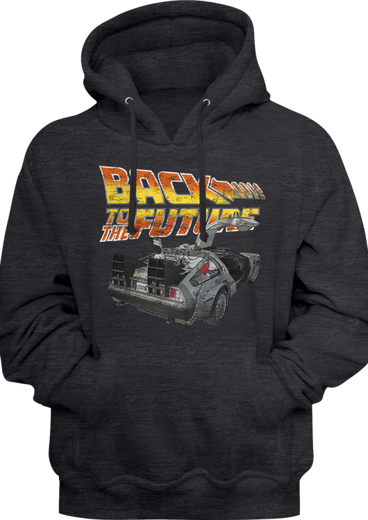 DeLorean Back To The Future Hoodie - main product image
