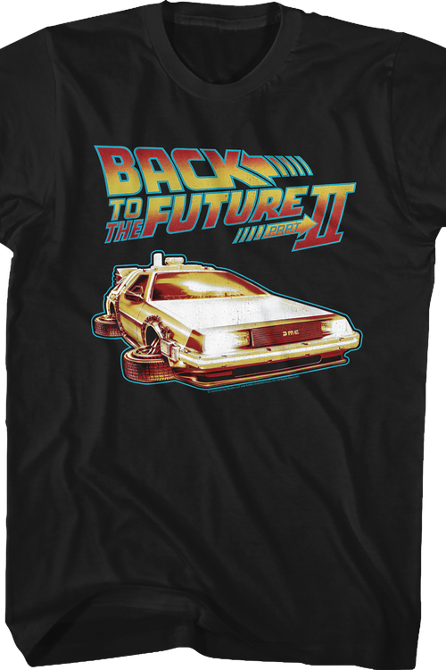 DeLorean Back To The Future Part II T-Shirt - main product image